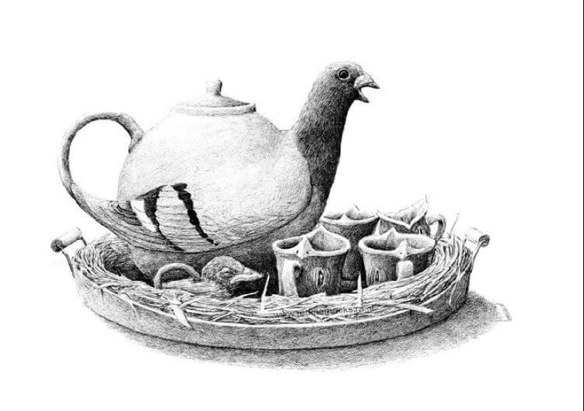 An unusual look at ordinary things from the artist Redmer Hoekstra