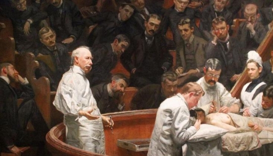 Anatomical theaters: not exactly a performance, but certainly an art