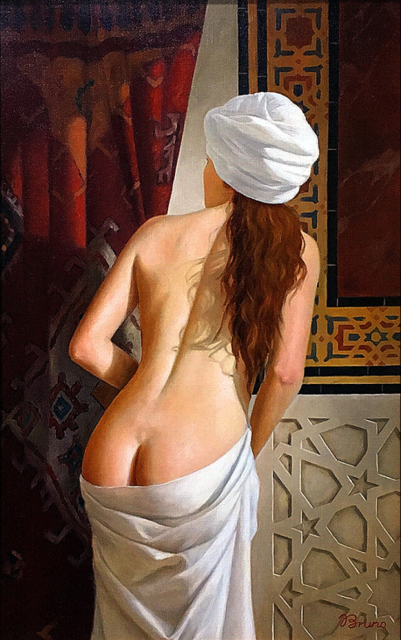 Ancient history in the incredible paintings of Bruno Vepkhvadze Ancient history in the incredible paintings of Bruno Vepkhvadze