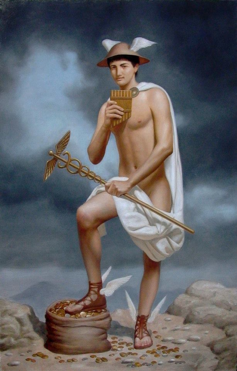 Ancient history in the incredible paintings of Bruno Vepkhvadze Ancient history in the incredible paintings of Bruno Vepkhvadze