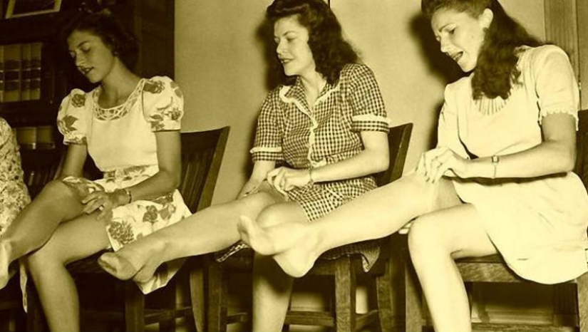 And on this day, women found happiness – nylon stockings went on sale.