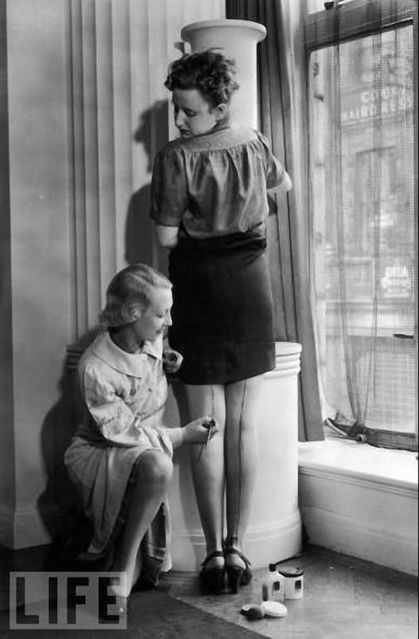 And on this day, women found happiness – nylon stockings went on sale.