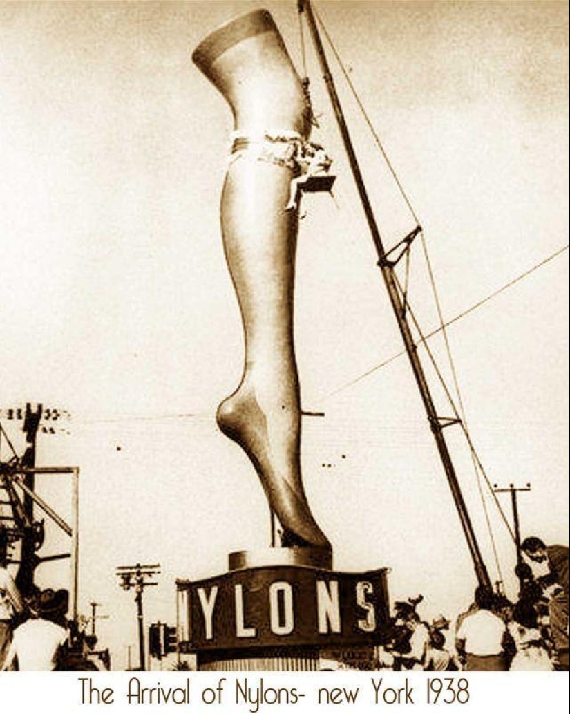 And on this day, women found happiness – nylon stockings went on sale.