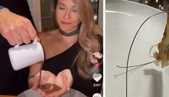 And what, on a plate it was impossible? 30 examples of too unusual serving of dishes