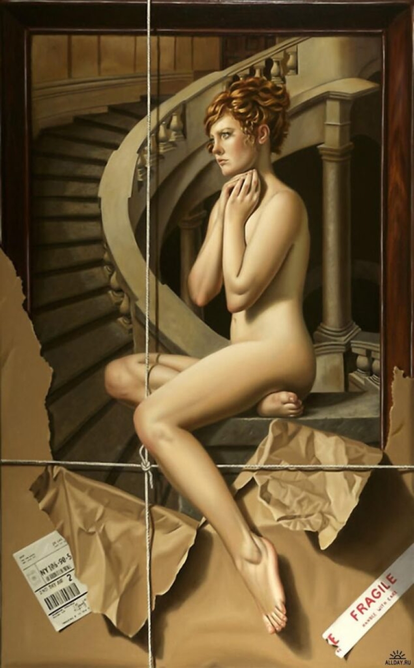 Angelical y terrenal en la pintura del artista surrealista Juan Medina Angelical y terrenal en la pintura del artista surrealista Juan Medina