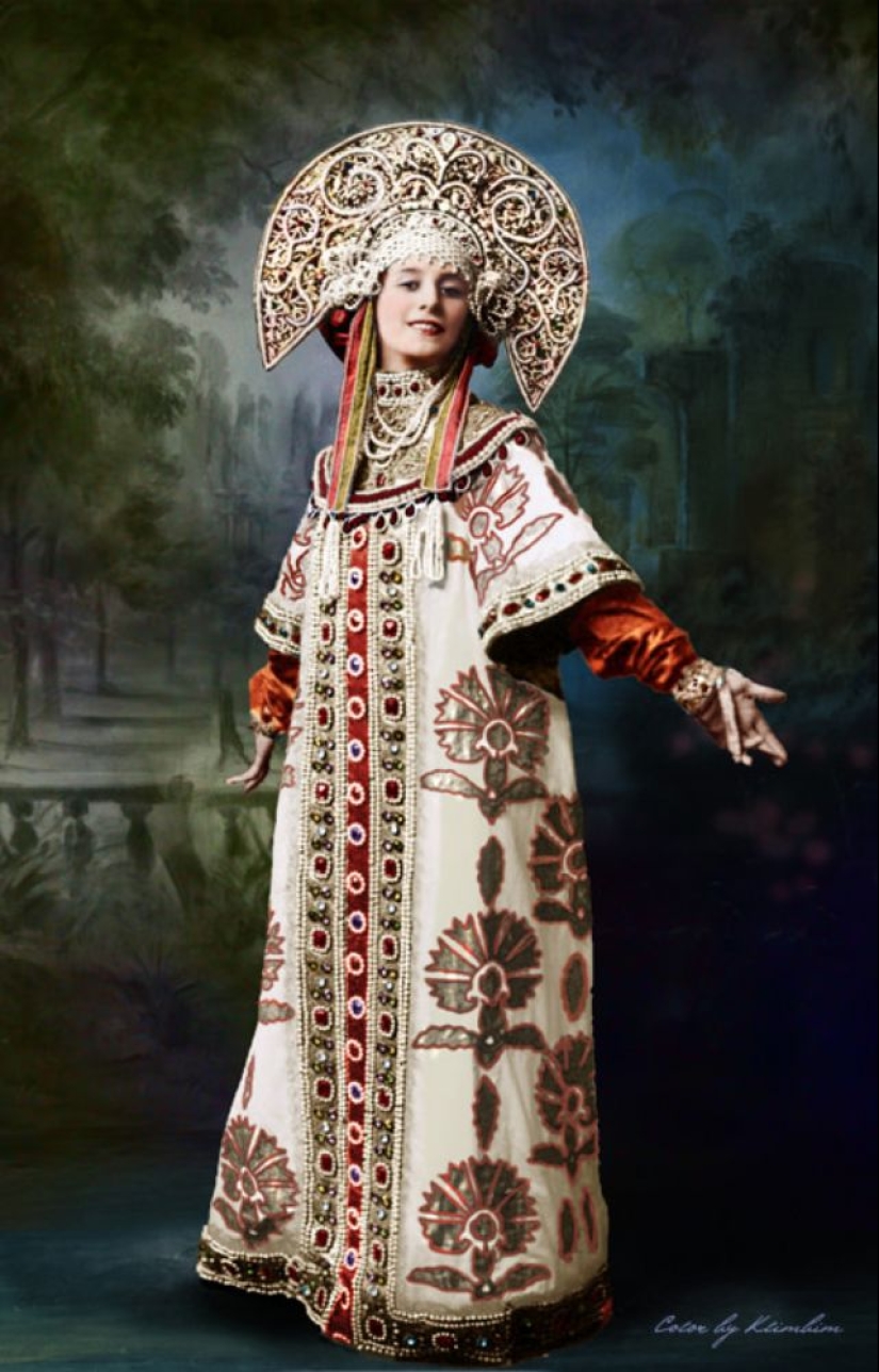 Anna Pavlova and other beauties of Tsarist Russia in colorized archival photos Anna Pavlova and other beauties of Tsarist Russia in colorized archival photos