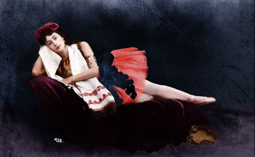 Anna Pavlova and other beauties of Tsarist Russia in colorized archival photos Anna Pavlova and other beauties of Tsarist Russia in colorized archival photos
