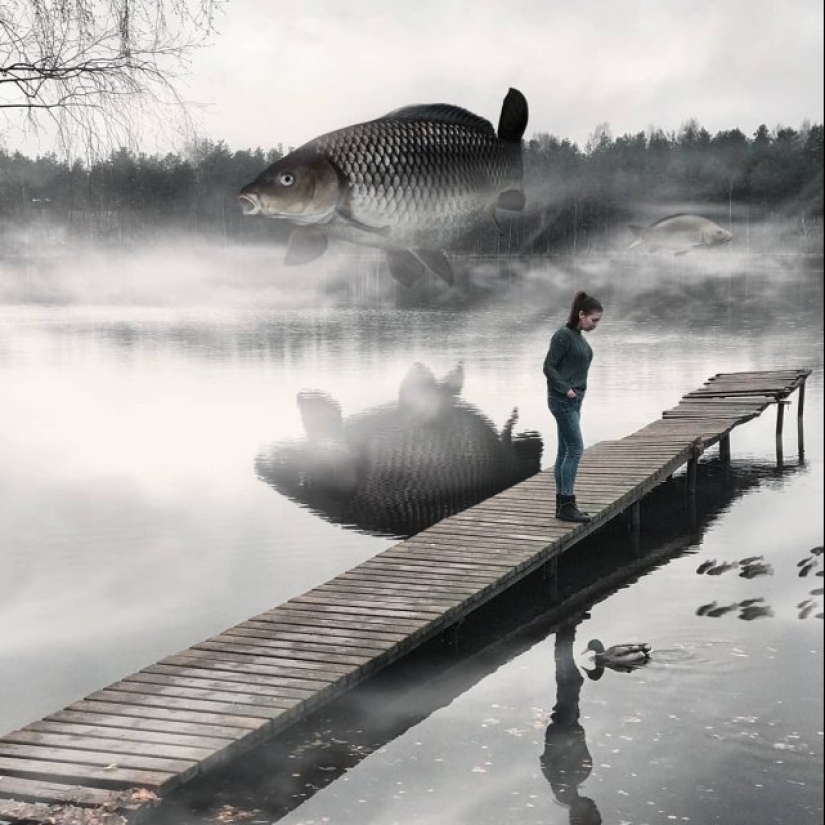 Another Peter: the artist populated the city with unusual inhabitants