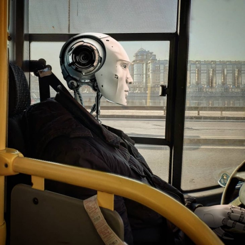 Another Peter: the artist populated the city with unusual inhabitants