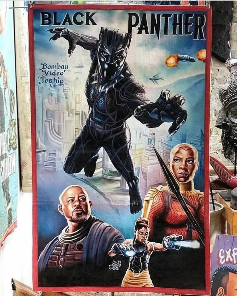 Another portion of African movie posters that will make you laugh and scare