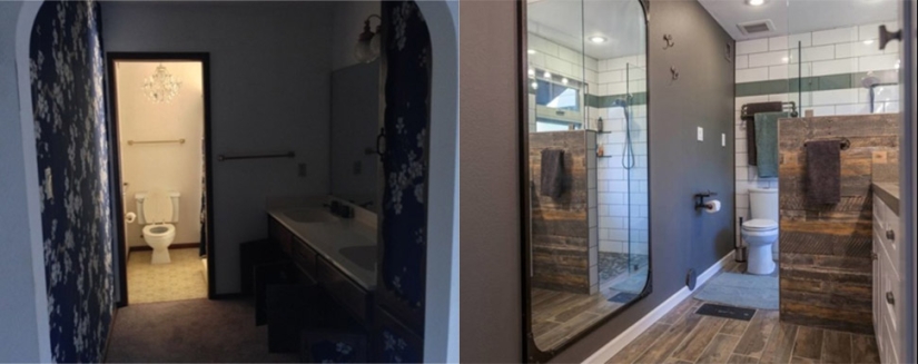 Antes y después: 13 ejemplos de transformaciones residenciales increíbles y muy económicas