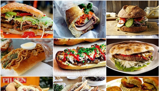 Around the World with Sandwiches