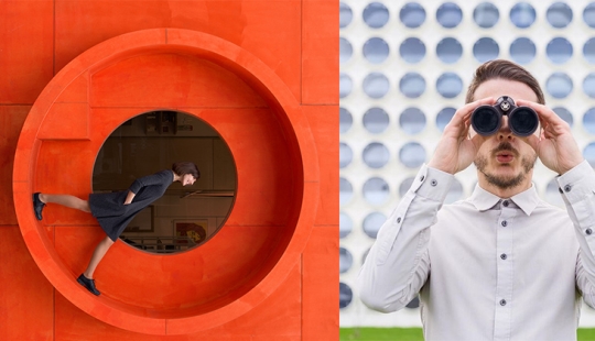 Arquitectura de la fantasía en las fotos de Anna Devis y Daniel Rueda