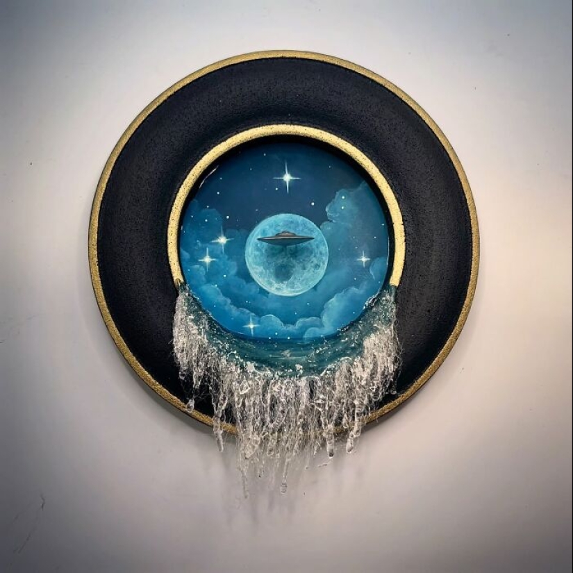 Artist Builds Fantastical Dioramas That Look Straight Out Of A Sci-Fi Fairytale