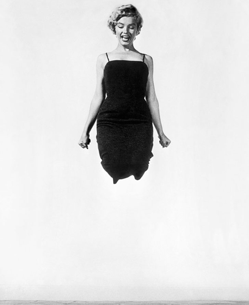 As Philippe Halsman experimented on celebrities