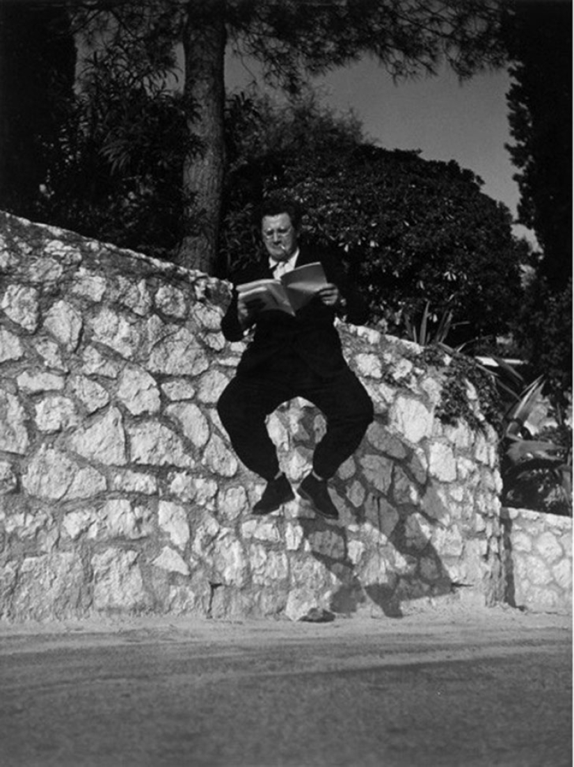 As Philippe Halsman experimented on celebrities