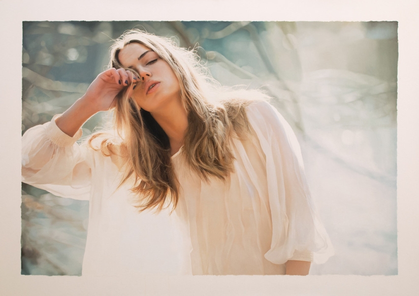 As they're real: sensual female portraits Yigal Ozeri, which are indistinguishable from photos As they're real: sensual female portraits Yigal Ozeri, which are indistinguishable from photos