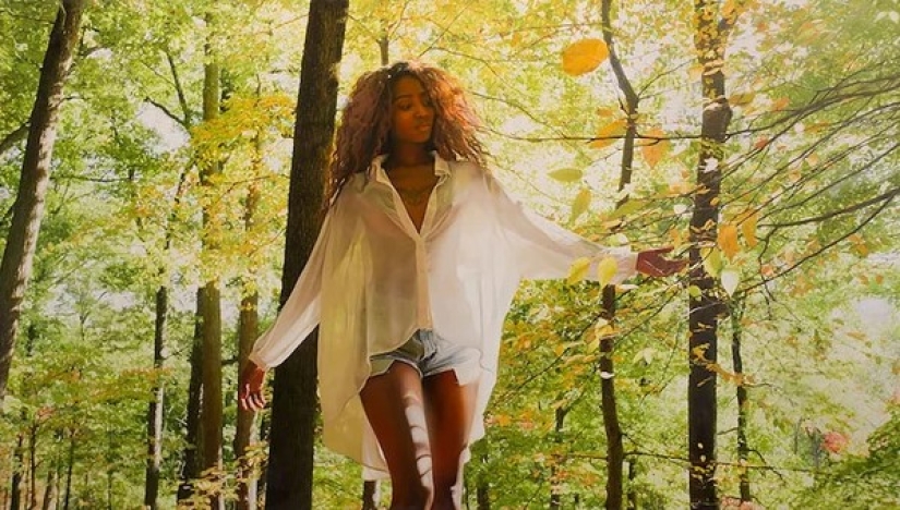 As they're real: sensual female portraits Yigal Ozeri, which are indistinguishable from photos As they're real: sensual female portraits Yigal Ozeri, which are indistinguishable from photos