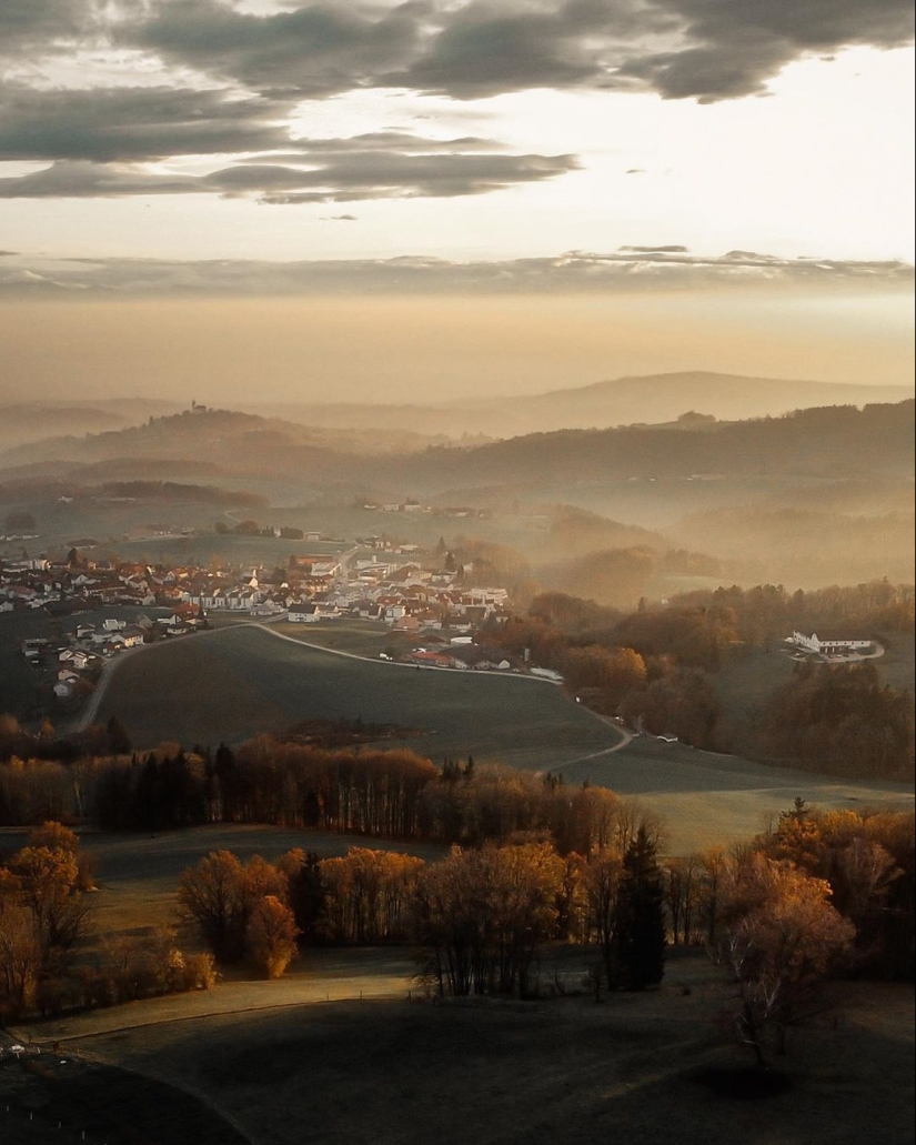 Atmosférica y sombrío paisajes urbanos Kevin Hufnagl Atmosférica y sombrío paisajes urbanos Kevin Hufnagl