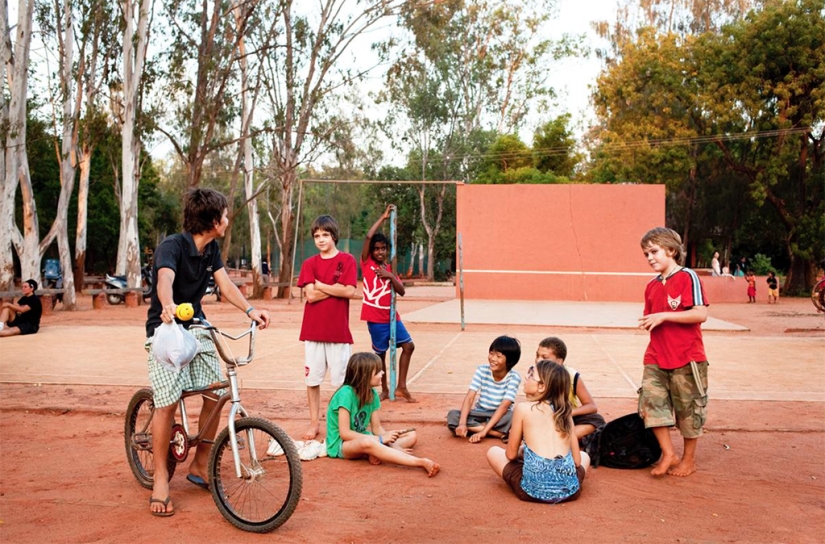 Auroville is a city where there is no politics, religion and national differences