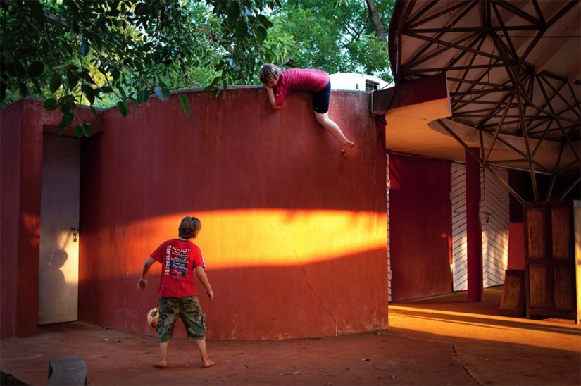 Auroville is a city where there is no politics, religion and national differences