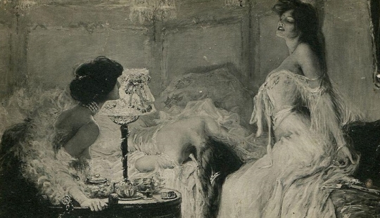 Author's collection of the strangest postcards from the past