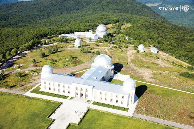 Azerbaiyán a vista de pájaro