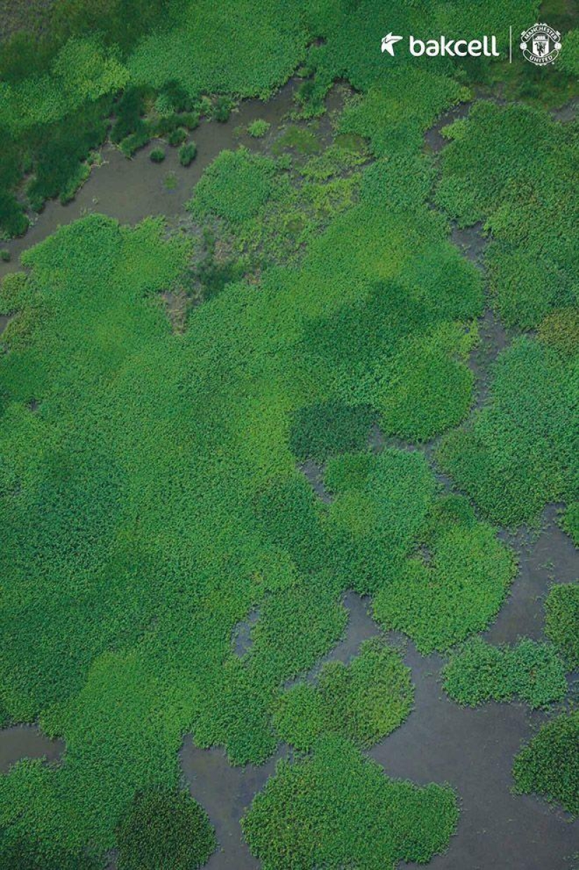 Azerbaiyán a vista de pájaro
