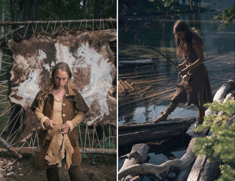 Back in the Paleolithic: hunter-gatherers of the 21st century in the project "Living wild" Back in the Paleolithic: hunter-gatherers of the 21st century in the project "Living wild"