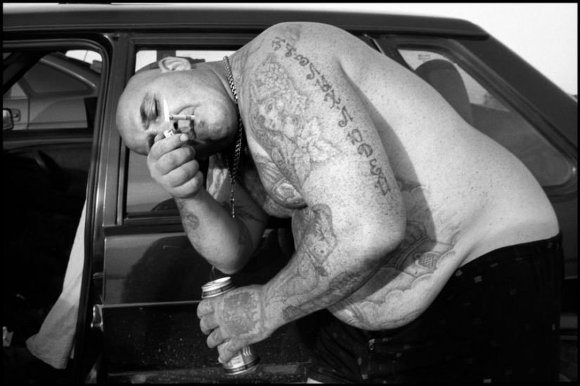 Bandits from the Ural hinterland in the lens of an American photographer