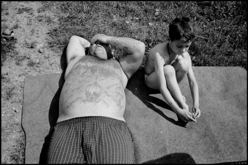 Bandits from the Ural hinterland in the lens of an American photographer