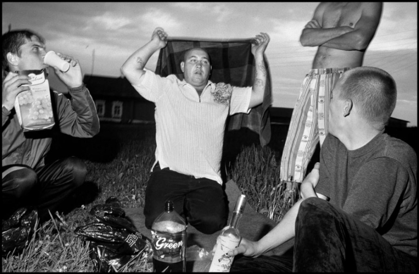 Bandits from the Ural hinterland in the lens of an American photographer