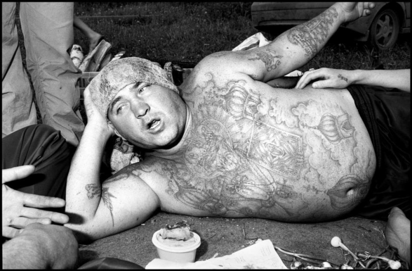 Bandits from the Ural hinterland in the lens of an American photographer