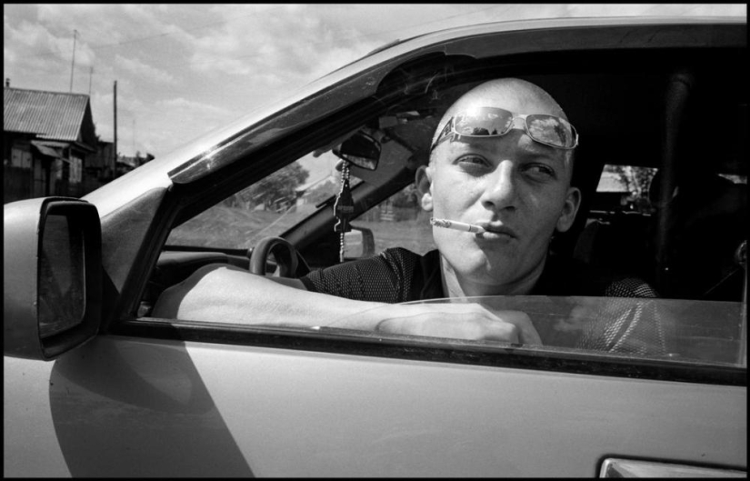 Bandits from the Ural hinterland in the lens of an American photographer