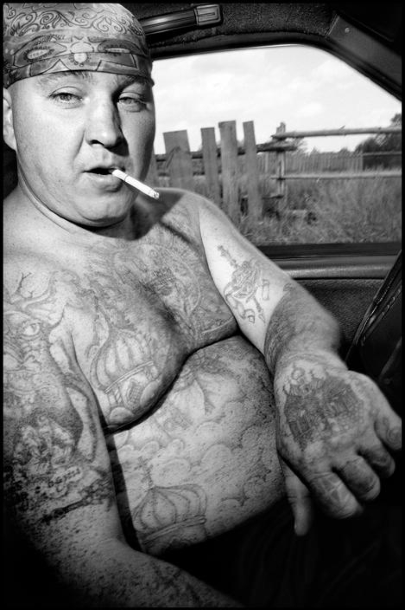 Bandits from the Ural hinterland in the lens of an American photographer