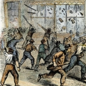 Battle of the clowns with fire, riots due to ass and other stupid rebellions from history