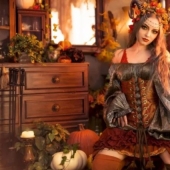 Beautiful Genevieve is a cosplay star who creates her own reality