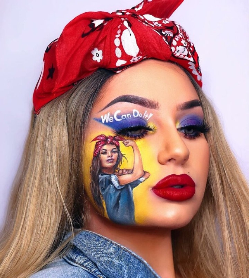 Beauty in the face: a girl from Norway draws incredible pictures