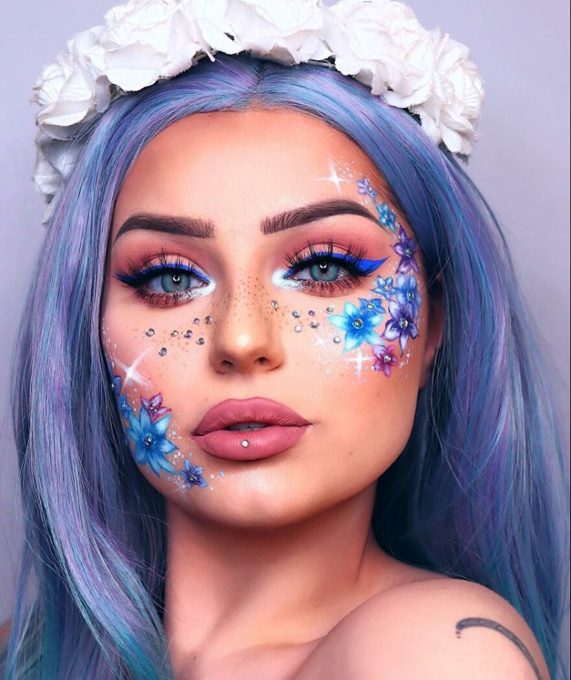 Beauty in the face: a girl from Norway draws incredible pictures