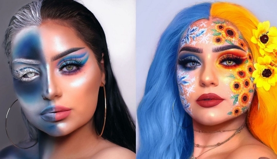 Beauty in the face: a girl from Norway draws incredible pictures Beauty in the face: a girl from Norway draws incredible pictures