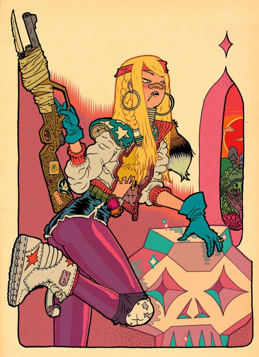 Beauty, mutants and thrash-fiction art of Ralph Nisa Beauty, mutants and thrash-fiction art of Ralph Nisa