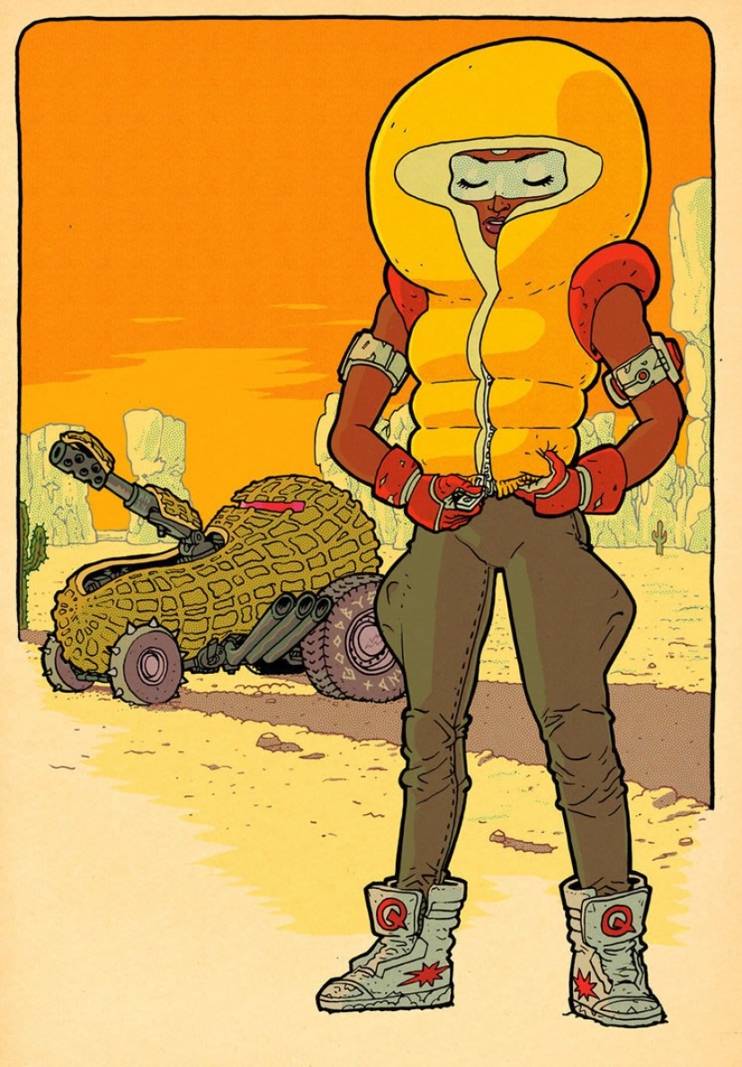 Beauty, mutants and thrash-fiction art of Ralph Nisa Beauty, mutants and thrash-fiction art of Ralph Nisa