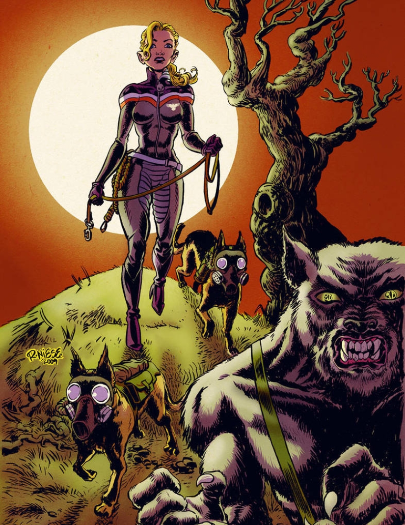 Beauty, mutants and thrash-fiction art of Ralph Nisa Beauty, mutants and thrash-fiction art of Ralph Nisa