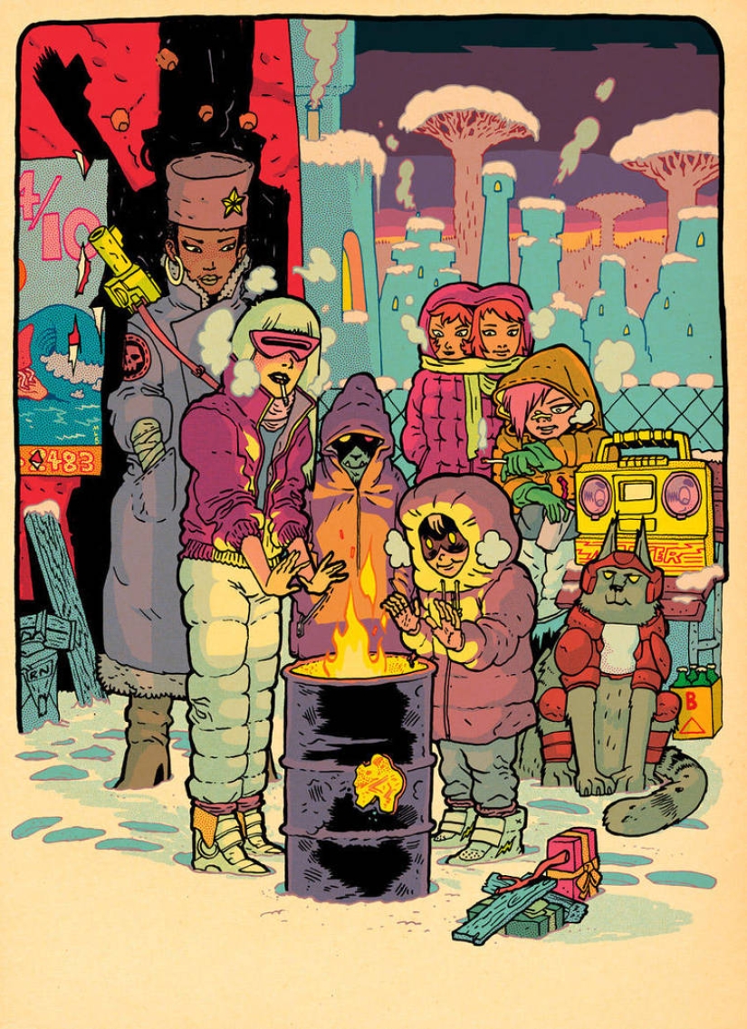 Beauty, mutants and thrash-fiction art of Ralph Nisa Beauty, mutants and thrash-fiction art of Ralph Nisa