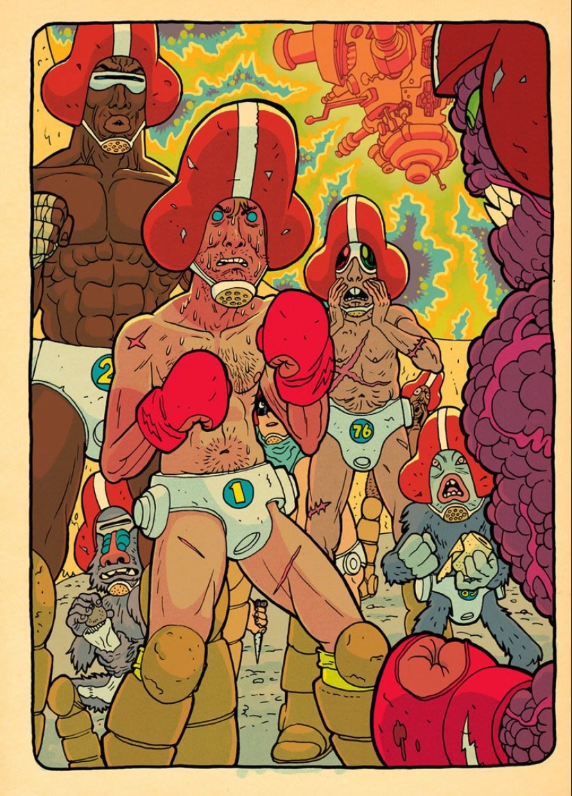 Beauty, mutants and thrash-fiction art of Ralph Nisa Beauty, mutants and thrash-fiction art of Ralph Nisa