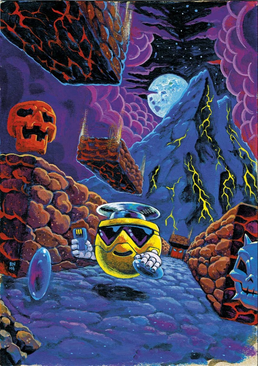 Beauty, mutants and thrash-fiction art of Ralph Nisa Beauty, mutants and thrash-fiction art of Ralph Nisa