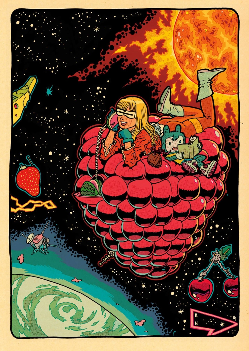 Beauty, mutants and thrash-fiction art of Ralph Nisa Beauty, mutants and thrash-fiction art of Ralph Nisa