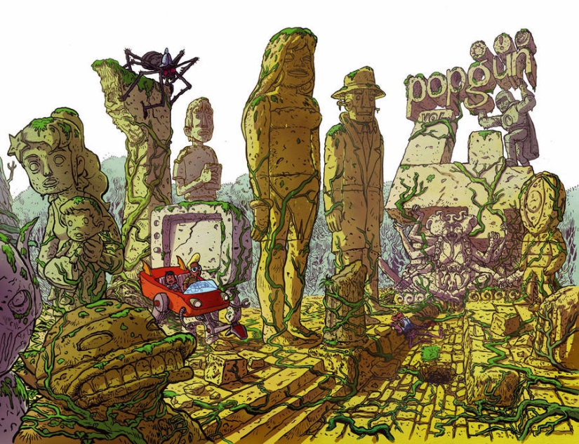 Beauty, mutants and thrash-fiction art of Ralph Nisa Beauty, mutants and thrash-fiction art of Ralph Nisa