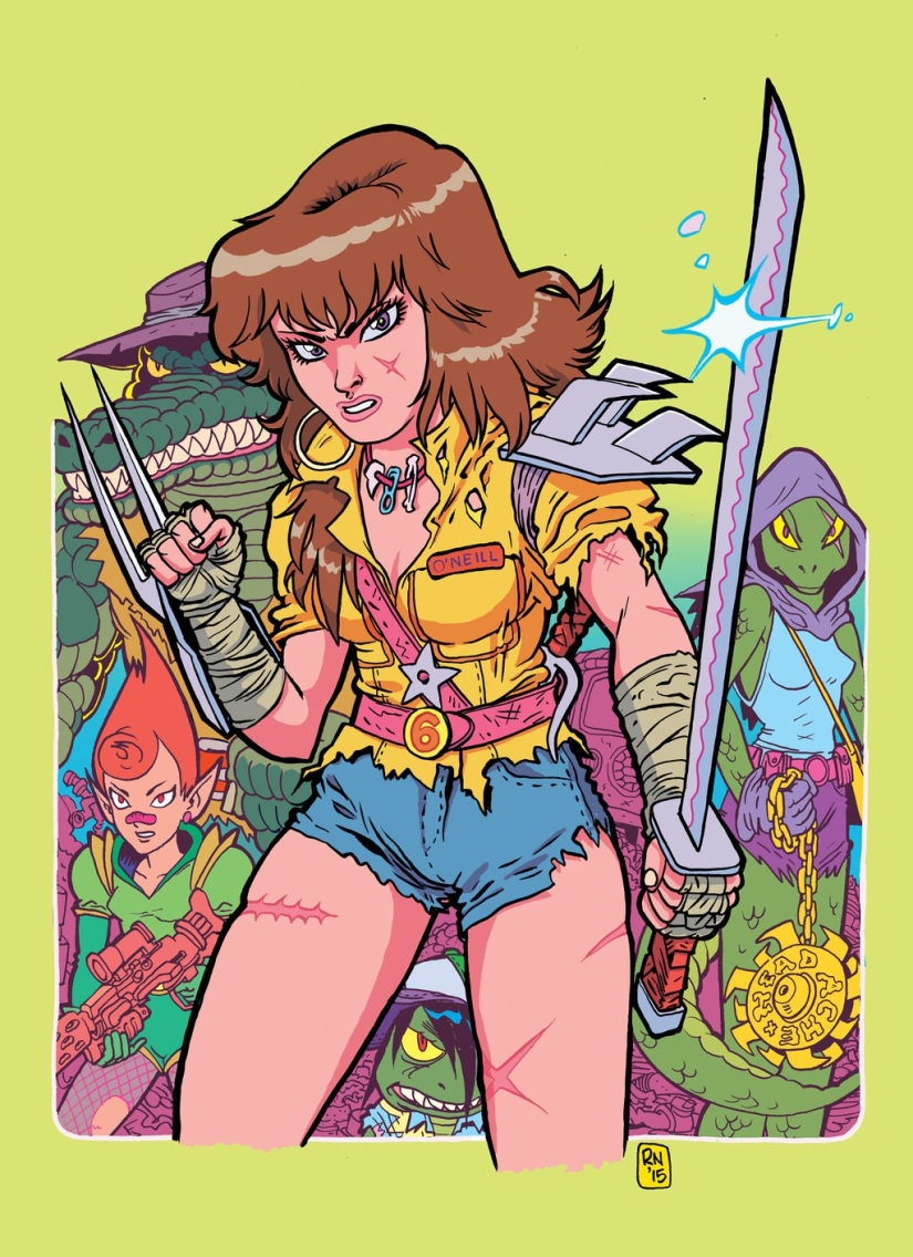 Beauty, mutants and thrash-fiction art of Ralph Nisa Beauty, mutants and thrash-fiction art of Ralph Nisa