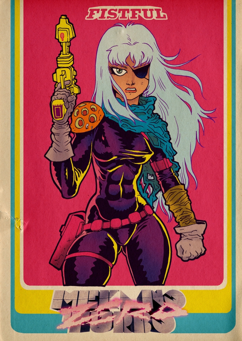 Beauty, mutants and thrash-fiction art of Ralph Nisa Beauty, mutants and thrash-fiction art of Ralph Nisa